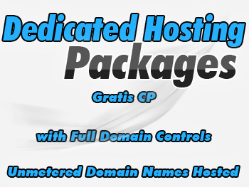 Modestly priced dedicated hosting account